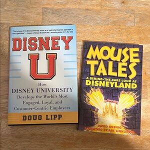 Disney U and Mouse Tales Books